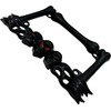 Heavy-Duty Skull Motorcycle License Plate Frame – Fits 7 x