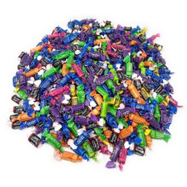 Holiday Tootsie Roll Fruit Chews And Original Chocolate Midgees American Chewy Taffies Candy Individually Wrapped In Resealable Bag Bulk 10 Lbs 500+pcs (160 oz) - Made In USA