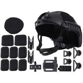 WoSporT FAST CARBON Type Helmet Standard Version M-SIZE BK