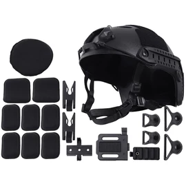 WoSporT FAST CARBON Type Helmet Standard Version M-SIZE BK