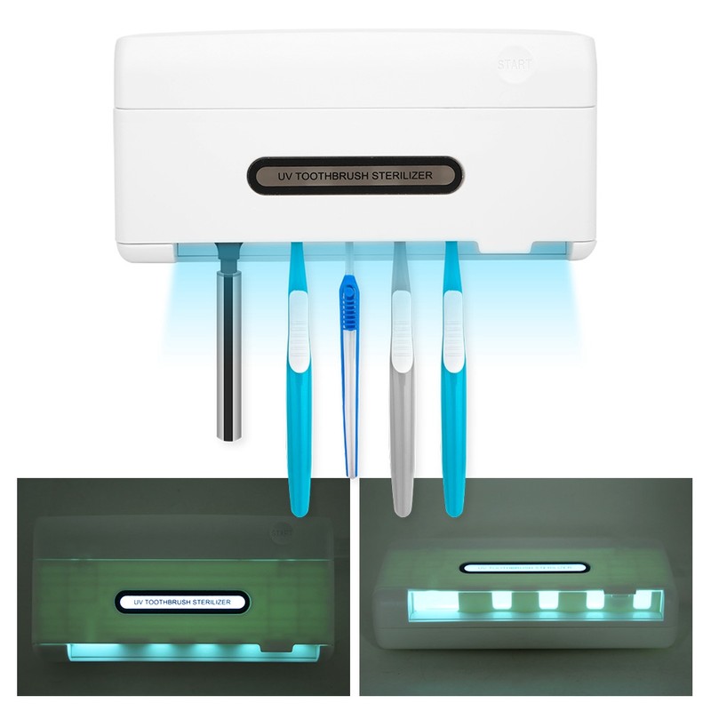 Multifunctional UV Toothbrush Shaver Germicidal Box Portable Ultraviolet Storage Automatic