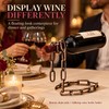 Floating Wine Bottle Holder Decorative Chain and Rope Style Wine