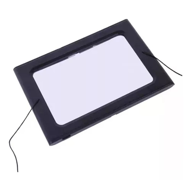 Hands-Free Magnifying Glass with LED Light Foldable 3X Page Magnifier