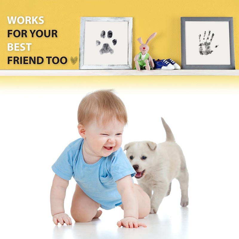 STR-Extra Large Clean Touch Ink Pad for Baby Handprints and