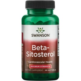 Beta Sitosterol Swanson 160 mg 60 cápsulas originales