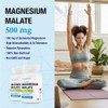 Puregen Labs Magnesium Malate 500mg | High Potency Elemental Magnesium