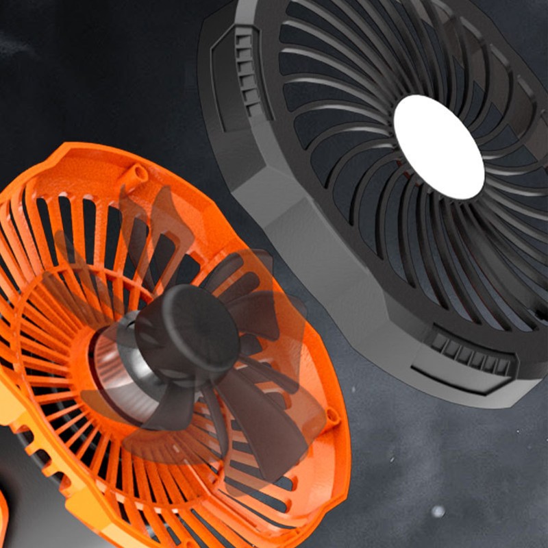 Solar Fan USB Charging LED Light Solar Powered Panel Fan