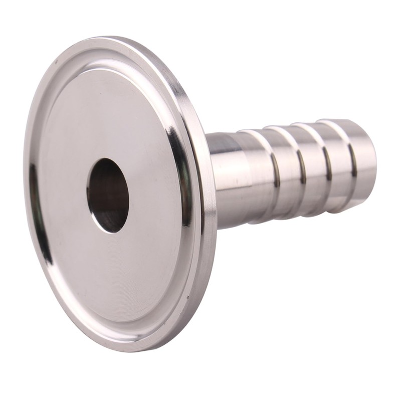 DERNORD 2 Pack 1.5" Tri Clamp to 5/8" Hose Barbed