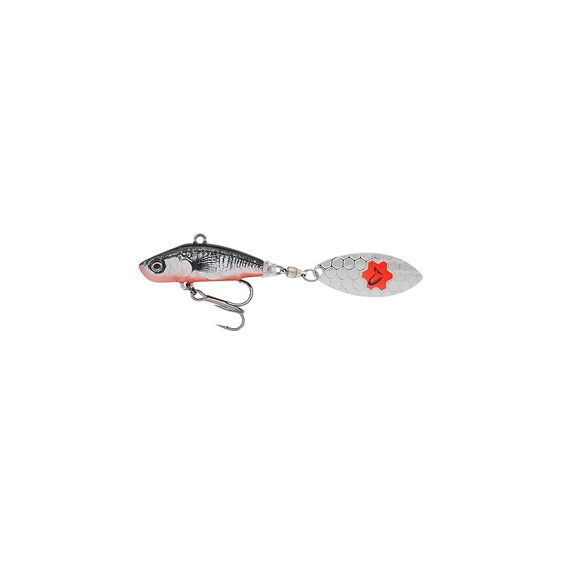 Savage Gear 3D Sticklebait Tailspin 7.3 cm 13 g Black