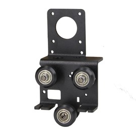 Zeberoxyz Upgrade Direct Drive Double Gear Extruder Carrier Kit, Easy Print Flexible Filament for Ender3, Ender3 Pro, CR-10, CR-10S Direct Extruder Adapter Plate (Double Gear Extruder Support Kit)