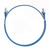 8Ware Cat6 Ultra Thin Slim Cable, Blue, 5m Length