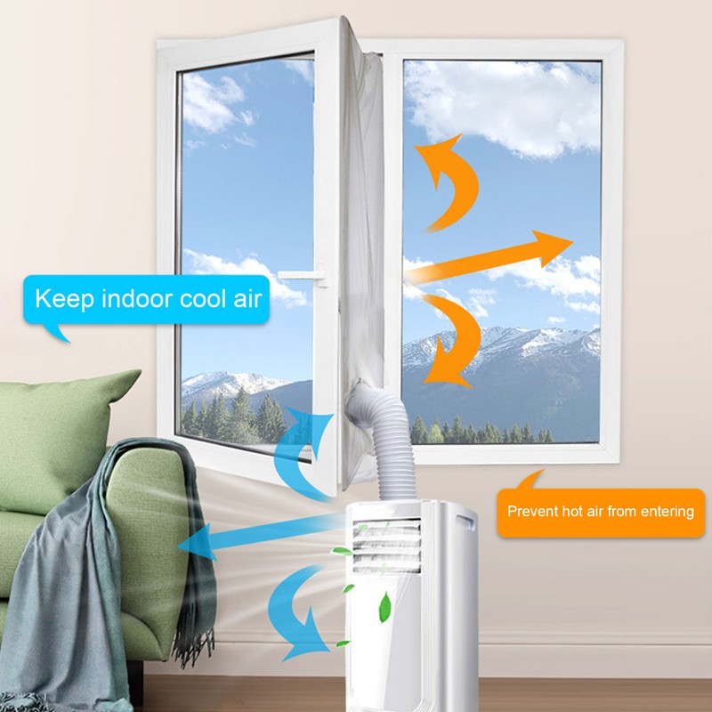 Portable Air Conditioner Window Sealing Cloth Universal AC Window Frame