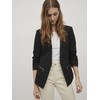 Vila Women’s 3/4-Sleeve Blazer, black