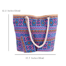 FAVORTALK Handbags for Women Large Handbag Tote Bag with Zipper Canvas Handbag with Compartments Multifunction Shoulder Bag for Women Ladies University School Work Travel Stylish (Purple),B25908