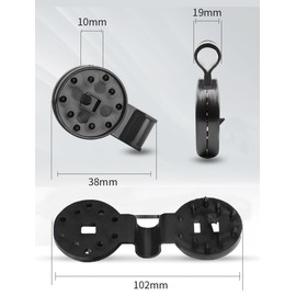 50pcs Shade Cloth Clips Net Fasteners Connector Cloth Plus Tick Clips Greenhouse Shade Cloths Shade Net Fixing Clamps Garden Clips for Netting ..