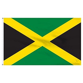 12x18 12''x18'' Jamaica Jamaican rough tex knitted boat flag banner