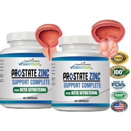 SAW PALMETTO Hombres IMPULSO INMUNE URINARIO Apoyo a la próstata SUPLEMENTO 120 CÁPSULAS