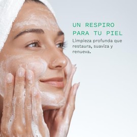 Botanicus Gel Dermolimpiador Facial con Rosa Mosqueta, Nopal y Tea Tree 120ml, Limpiador Facial Hidratante para Piel Sensible y Madura, Limpieza Profu