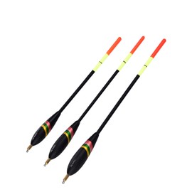 Ejoyous Wooden Fishing Floats Set - 3Pcs 1.5+6g 1.5+5g 1.5+4g Loaded Fishing Floats for Waggler Fishing, Tackle Accessory Kit for Beginner and Professional Anglers