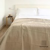 MOMOMUS Thin Bedspread, Bed Throw Versatile or Thin Throw for
