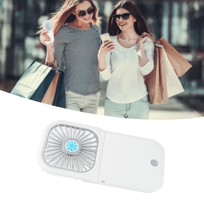 Folding Mini Fan Multifunctional Hanging Neck Mute USB Mini Fan