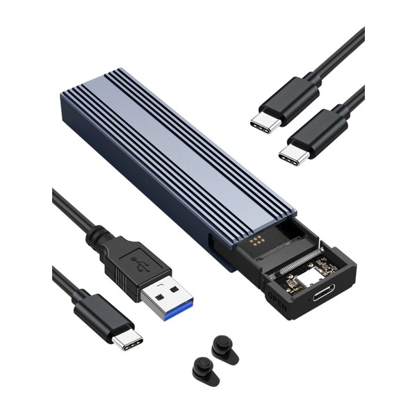 VCOM M.2 NVMe SSD External Case 10Gbps High Speed Data