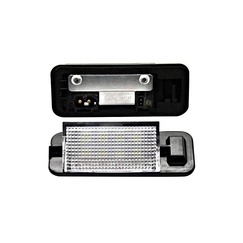 2 x LED SMD License Plate Modules, E-Mark, Plug &