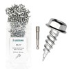 A-M Gutter Guard - 1/2" #8 Stainless Steel Zip Screws