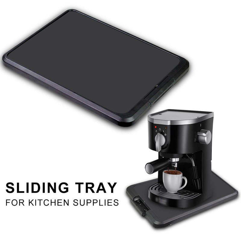 Coffee Machine Sliding Tray Home Quadrate Stretching Base Coffee Maker