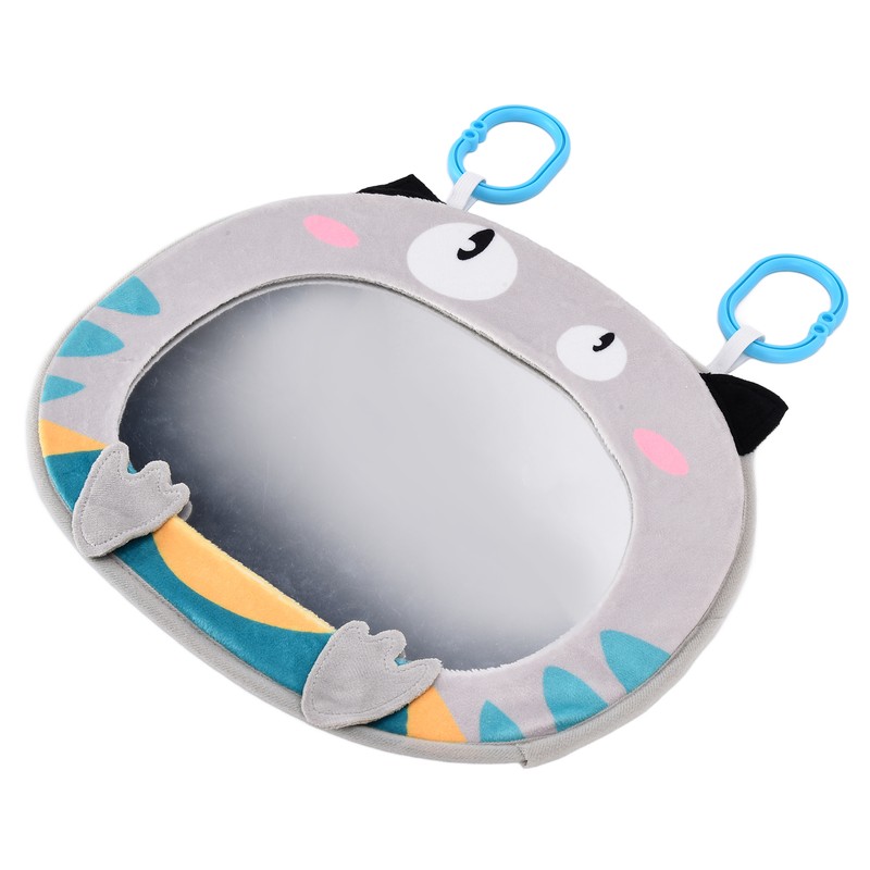 Car Baby Rearview Mirror Cute Acrylic Baby Backseat Mirror Safety