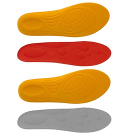 Kids Shoe Insoles, 2 Pairs Cuttable Sports Insoles Breathable Kids Shoe Inserts Soft EVA Foam Childrens Shoe Filler (M)