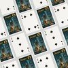 Lantern Press Shanghai, China, Retro Skyline (52 Playing Cards, Poker