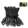 Bungee Cords with Hooks 4 Inch, 50 PCS Short Bungee