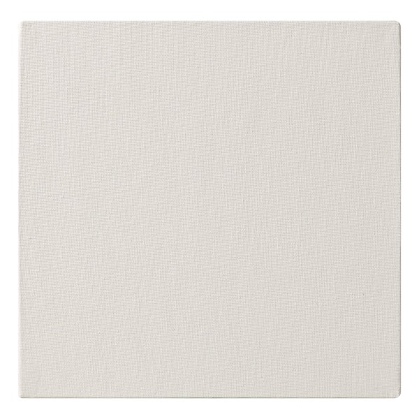 Clairefontaine 34156C White 3mm Square Canvas 20x20cm Ideal for Wet Techniques Practical and Easy to Use