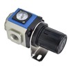 Air Compressor Regulator Aluminum Alloy Pressure Regulating Valve with Gauge