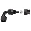 Podavelle 6AN PTFE Hose End Fitting 90 Degree Elbow Swivel