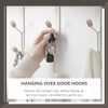 Ganchos Multiusos para Puerta Ipetboom 2 pzas – Hierro Blanco