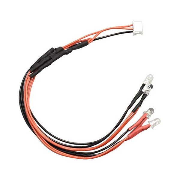 Kyosho LED Light Unit Clear & Red (ics Connector for) mzw439r