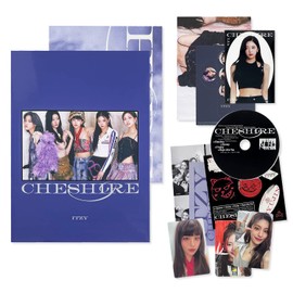 ITZY - [CHESHIRE] (LIMITED EDITION) Photobook+CD-R+Lyric Paper+Photocard+Lenticular Photocard+4-Cut Photo+Mini Poster+Sticker+Photo Cube+Clear Photocard+Poster+2 Pin Button Badges+4 Extra Photocards