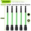 TLEEP 150MM 7/16" Magnetic Power Nut Driver Set for Impact
