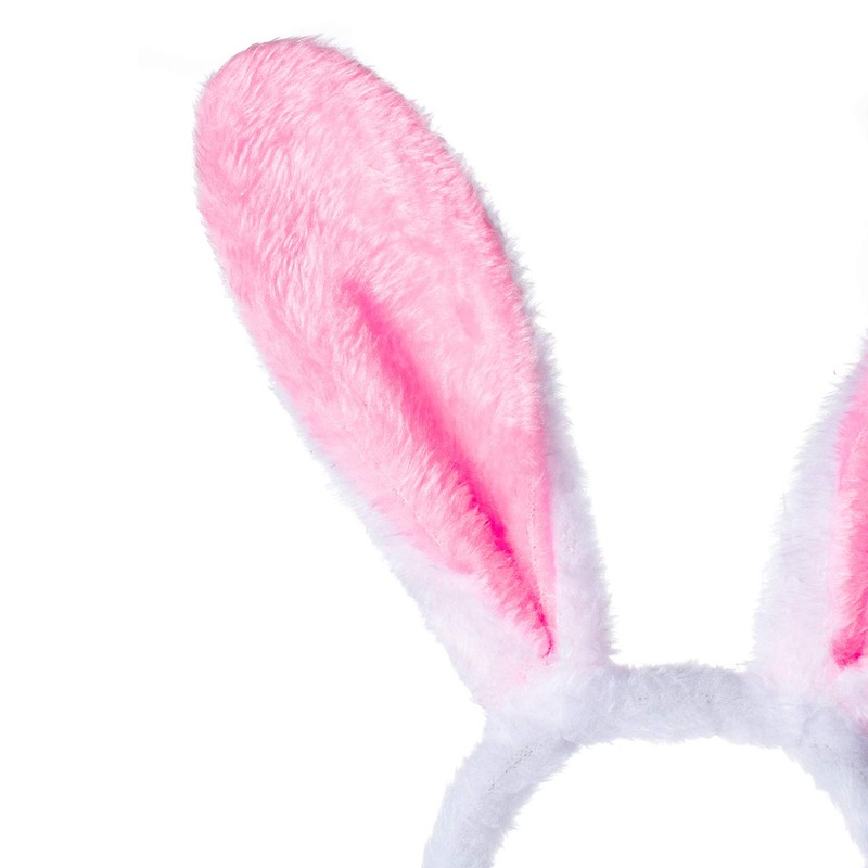 Cute Soft Touch Bunny Ears Headband Christmas Rabbit Ears Headband