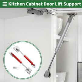 Motoforti Universal Lift Supports Struts Gas Spring 7inch/180mm 9Ib/ 40N/ 4kg Carbon Steel Red 2 Set