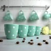 City to Cottage Ceramic Espresso Cups of 4, Small Expresso