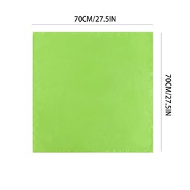 CYian Silk Feeling Head Scarfs Green Scarf Halloween Scarf Neck Scarfs for Women Lightweight Hair Bandanas Scarves for Handbags Hair Scarves Gift（Green