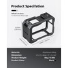 ROZOER Camera Cage for DJI Osmo Action 5 Pro, 4,