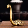 CHOVY 1PC Solid Brass Loch Ness Monster Figurine - Enigmatic