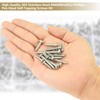 Kindroufly 542 Pieces #4#6#8#10#12 Phillips Pan Head Self-Tapping Screws, Wood
