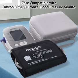 co2CREA Hard Case Replacement for OMRON Bronze Upper Arm Blood Pressure Monitor BP5150