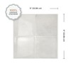 Smart Tiles SMART TILES Peel and Stick Backsplash - 5