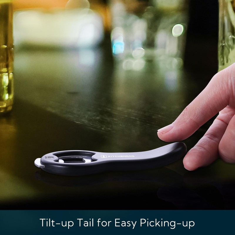 KITCHENDAO 2 in 1 Magnetic Beer Bottle Opener for Fridge